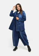 Giacca camicia in denim premium 'Indiga'