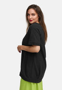 Longshirt en lin à silhouette ballon 'Venti'