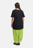 Longshirt en lin à silhouette ballon 'Venti'