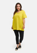 Longshirt en lin à silhouette ballon 'Venti'