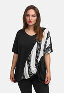 Túnach A-Líne as síneadh viscose éadrom 'Sovana'