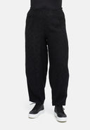 Pantalon large avec motif texturé 'Noira'