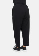 Bukser med bindebælte i hamp-bomuldsblanding 'Elure'