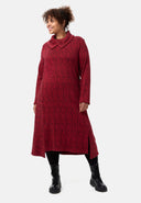 'Amande' dress – flowing A-line cut & distinctive silhouette