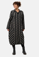 'Karena' Kleid - Baumwoll-Stretch, Streifenlook