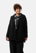 'Vella' knit cardigan - cotton blend with wool, relaxed fit