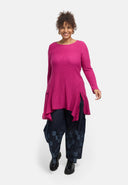 'Marella' tunic – cotton blend, long form