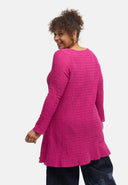'Marella' tunic – cotton blend, long form