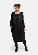 'Verona' bib dress – cotton blend, midi