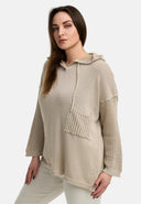 Kekoo lightweight knitted sweater 'Cotton' 