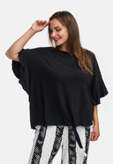Camiseta aireada con mangas de murciélago 'Sovana'