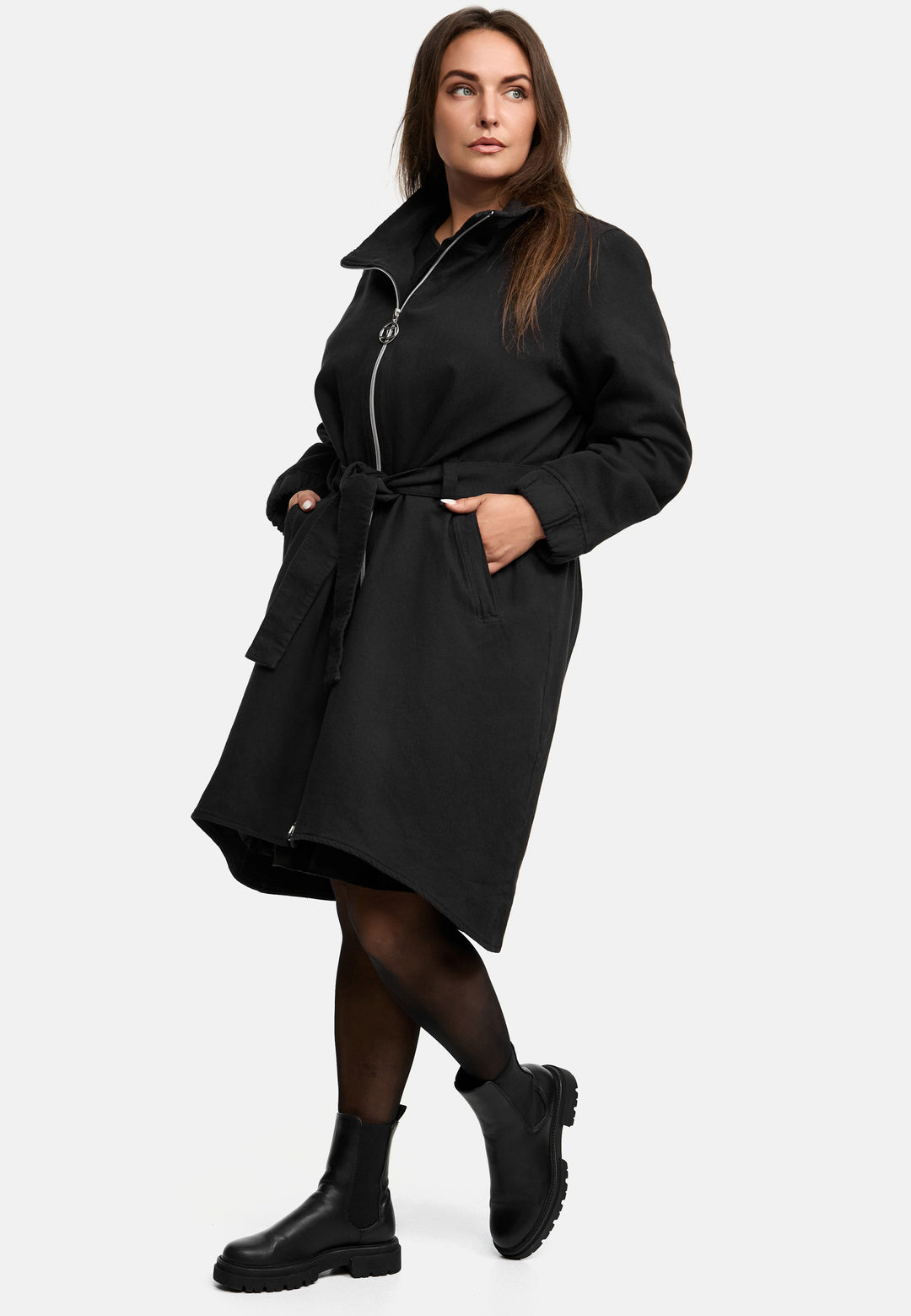 Kekoo Trench coat 'Velvet' 