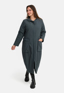 'Calina' Coat made of Parachute, with Lining, A-Line