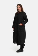 'Calina' Coat made of Parachute, with Lining, A-Line
