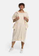 'Linaya' Pinafore Dress – airy & soft made from cotton linen