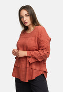 Losse tuniek met laagjes 'Ferina'