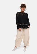 'Cotture' Stickad tröja – Mjuk känsla, Stilfull skärning & luftig