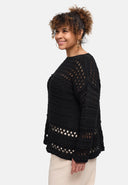 'Cotture' Stickad tröja – Mjuk känsla, Stilfull skärning & luftig