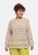 'Cotture' Stickad tröja – Mjuk känsla, Stilfull skärning & luftig