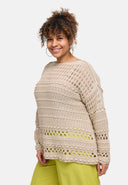 'Cotture' Stickad tröja – Mjuk känsla, Stilfull skärning & luftig