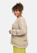 'Cotture' Stickad tröja – Mjuk känsla, Stilfull skärning & luftig