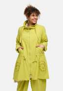 'Livia' Overgangsparka – blød, detaljerig & moderne