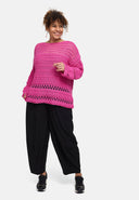 'Cotture' Stickad tröja – Mjuk känsla, Stilfull skärning & luftig