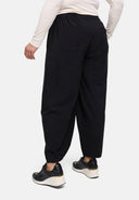 Calças 'Livia' – Corte Largo, Design Simples, & Elástico