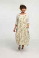 Vestido de alças 'Livia' – arejado, favorecedor da silhueta e único