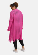 Cardigã Longo 'Cotture' – Toque Suave, Corte Elegante & Arejado