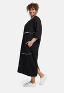 'Saria' Midikleid – clean, bequem & natürlich