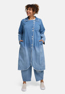 Casaco 'Sky' – Denim Premium, Lavagem Ombre & Elasticidade