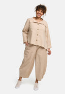 'Serena' Blouse – simple, modern-asymmetrical & with stretch