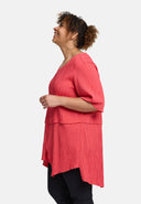 'Crissa' V-Neck Tunic – light, casual & figure-flattering