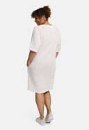 'Crissa' Dress – pleated, soft & figure-flattering