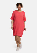 'Crissa' Dress – pleated, soft & figure-flattering