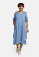 'Alina' kjole – A-linje, blød & med snøre-detaljer