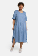 'Alina' kjole – A-linje, blød & med snøre-detaljer