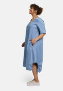 'Alina' kjole – A-linje, blød & med snøre-detaljer