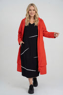 'Saria' Midi Dress – simple, comfortable & natural