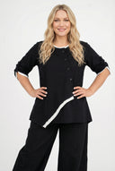 Blouse 'Saria' – asymétrique, légère et naturelle