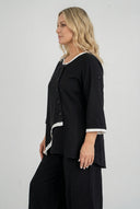 Blouse 'Saria' – asymétrique, légère et naturelle