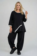 Blouse 'Saria' – asymétrique, légère et naturelle