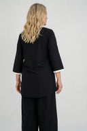 Blouse 'Saria' – asymétrique, légère et naturelle