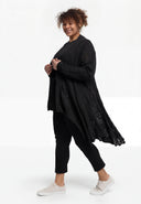 'Cotture' Cardigan Long – feminin, leicht & verspielt