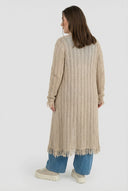 'Cotture' Long Cardigan – Soft Touch, Stylish Cut & Airy
