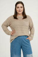 'Cotture' Stickad tröja – Mjuk känsla, Stilfull skärning & luftig