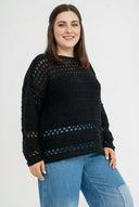 'Cotture' Stickad tröja – Mjuk känsla, Stilfull skärning & luftig