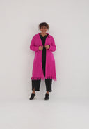 Cardigã Longo 'Cotture' – Toque Suave, Corte Elegante & Arejado